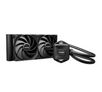 be quiet! Pure Loop 3 - Raffreddamento ad acqua All-in-One da 240 mm per sistemi AMD/Intel leggermente overcloccati, 2 ventole Pure Wings 3 120 mm PWM ad alta velocità, alta pressione statica, pompa