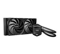 be quiet! Pure Loop 3 - Raffreddamento ad acqua all-in-one da 280 mm per sistemi AMD/Intel overcloccati, 2 ventole Pure Wings 3 140 mm PWM ad alta velocità, alta pressione statica, pompa PWM