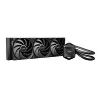 be quiet! Pure Loop 3 - Raffreddamento ad acqua all-in-one da 360 mm per sistemi AMD/Intel overcloccati, 3 ventole ad alta velocità PWM da 120 mm, alta pressione statica, pompa PWM silenziosa