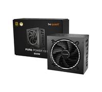 be quiet! Pure Power 13 M 850W alimentatore, efficienza 80 PLUS® Gold, alimentatore ATX 3.1 con supporto per GPU PCIe 5.1, ventola be quiet! semi-passiva da 120 mm, tecnologia LLC, singola linea
