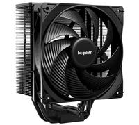 be quiet! Pure Rock 3 Black CPU Air Cooler | 4 tubi di calore ad alte prestazioni da 6 mm con tecnologia HDT | ventola PWM da 120 mm | AMD: AM4 AM5/Intel LGA 1700/1150/1151/1200 | Nero | BK039