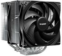 be quiet! Pure Rock Pro 3 - Raffreddatore ad aria incredibilmente elevato, 6 tubi di calore neri ad alte prestazioni da 6 mm, 2 ventole PWM ottimizzate da Pure Wings 3 da 120 mm, compatibile con pasta