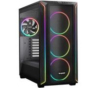 be quiet! Shadow Base 800 FX Black Case PC con ventola Light Wings 140mm PWM, illuminazione ARGB, USB 3.2 Gen. 2 Type C, flusso d'aria, design Open-Mesh, pannello laterale in vetro temperato