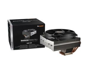 be quiet Shadow Rock TF 2 Fan CPU Cooler Universal Socket Silence-Optimized 135mm PWM Black Cooling Fan 1400RPM 5 Heat Pipes 16 NEW