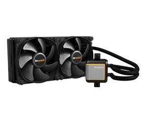 be quiet! Silent Loop 2 280mm dissipatore a liquido per CPU overclockate, 2 ventole Silent Wings 3 PWM high-speed, pompa silenziosa e regolabile, motore a 6 poli, pompa a 3 camere, LED ARGB