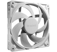 be quiet! Silent Wings Pro 4 140mm PWM White ventola, pale ottimizzate, prestazioni elevate, selettore di velocità per cambiare velocità PWM massima, motore a 6 poli, cuscinetto fluido-dinamico
