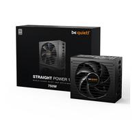 be quiet! Straight Power 12 750W alimentatore, ATX 3.1, 80 PLUS Platinum, ventola Silent Wings virtualmente inudibile, per schede video PCIe 5.1 e PCIe 6+2, cavi 12V-2x6 inclusi