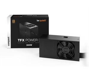 be quiet TFX Power 3 300W, 80 PLUS Gold efficiency, power supply, TFX