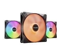 Be Quiet! Ventole silenziose Light Wings LX ARGB PWM da 140 mm - Confezione da 3