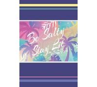 Be Salty Stay Lit Matthew 5:13-16 Christian Journal: Notes for Bible Study and Daily Morning Prayer | 6x9 Inches, 110 Pages | Personal Devotions and ... and Accessories | Beach Palm Tree theme
