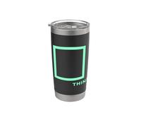Be smart - Think outside the Box Bicchiere termico in acciaio inox doppia parete