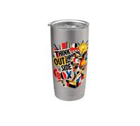Be smart - Think outside the Box Bicchiere termico in acciaio inox doppia parete