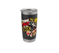 Be smart - Think outside the Box Bicchiere termico in acciaio inox doppia parete