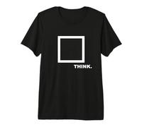 Be Smart - Think Outside The Box Maglietta Premium
