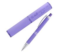 Be Still and Know Purple Stylish Classic Pen in Matching Gift Case - Psalm 46:10