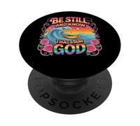 Be Still And Know That I Am Dio Citazione PopSockets PopGrip Adesivo