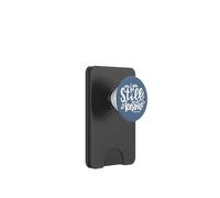 Be Still and Know That I Am God Bible Verse Psalm 46 10 Blue PopSockets PopWallet per MagSafe