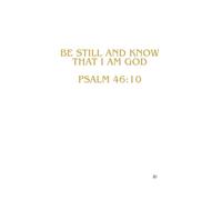 BE STILL AND KNOW THAT I AM GOD: Inspirational Bible Verse Notebook - Perfect for Prayer, Gratitude, Reflections & Faith Journaling