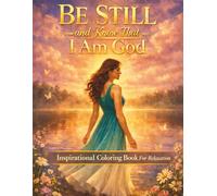 Be Still And Know That I Am God: Inspirational Coloring Book For Relaxation
