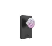 Be Still & Know I Am God Purple Bible Christian Psalm 46:10 PopSockets PopWallet per MagSafe