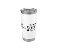 Be Still Salm 46:10 Christian Bicchiere termico in acciaio inox doppia parete