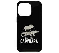 Be The Capybara Calma Divertente Capy Equitazione Gator Chill Vibes Custodia per iPhone 13 Pro