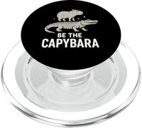 Be The Capybara Calma Divertente Capy Equitazione Gator Chill Vibes PopSockets PopGrip per MagSafe
