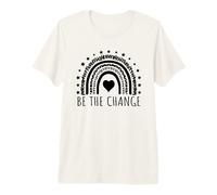 Be The Change: Design di messaggi ispiratori positivi Maglietta Premium