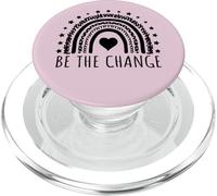 Be the Change: design di messaggi ispiratori positivi PopSockets PopGrip per MagSafe