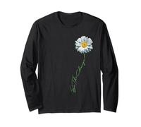 Be The Change | Fiore di Margherita per la gentilezza Maglia a Manica