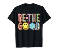 Be The Good Happy Face, Carina Grafica retrò positiva Maglietta