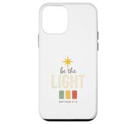 Be The Light, Matthew 5:14 Retro Star Christian Custodia per iPhone 12 mini