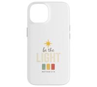 Be The Light, Matthew 5:14 Retro Star Christian Custodia per iPhone 14