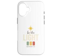 Be The Light, Matthew 5:14 Retro Star Christian Custodia per iPhone 16
