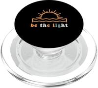 Be The Light Shirt Inspirational Religious Graphic Tees PopSockets PopGrip per MagSafe