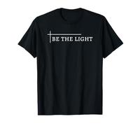 Be The Light | T-shirt cristiana deluxe regalo incoraggiante Maglietta