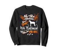 Be The Person Your Scary Irish Wolfhound Dog Halloween Felpa