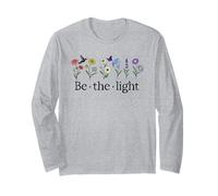 Be Thy Light Matthew 5:14 Christian Bible Verse Scripture Maglia a Manica