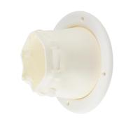 BE-TOOL 12CM Boat Motor Cable Boot, Bianco Nylon Marine Cable Boot per Imbracature Piccole Barche A Vela Pontoni