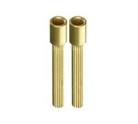 BE-TOOL 3 cm/1,18 pollici 2Pack rame rubinetto maniglia valvola Core | Montaggio dello stelo del rubinetto, vasca di estensione dello stelo della maniglia della doccia, non arrugginisce facilmente