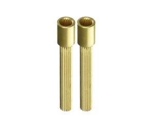 BE-TOOL 3 cm/1,18 pollici 2Pack rame rubinetto maniglia valvola Core | Montaggio dello stelo del rubinetto, vasca di estensione dello stelo della maniglia della doccia, non arrugginisce facilmente