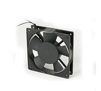BE-TOOL Dissipatore di calore in lega di alluminio nero, silenzioso, ventola DC senza spazzole, 120 x 120 x 25, AC200 ~ 240 V, per computer portatile, disco rigido, trasformazione termica fai da te