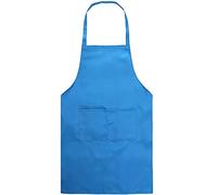 BE-TOOL Grembiule da cuoco, unisex, per donne adulte, confortevole, con tasca frontale, lavabile, per cucinare, cuocere, cucina, ristorante, artigianato, Blu, 70CMx60CM