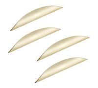 BE-TOOL Maniglie a conchiglia per cassetti e armadietti, 96 mm, 16 pezzi, in lega di zinco, per cassetti della cucina, mobili, cassettiere, armadi, ferramenta