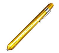 BE-TOOL - Mini torcia a penna, per diagnostica e medica, mini torcia a LED riutilizzabile, per casa, esterni, medici, infermieri, emergenze EMT (oro, 1 confezione)