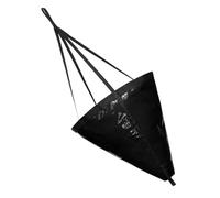 BE-TOOL Nero S Sea Anchor Drift Sock, Trolling Paracadute Drift Anchor Gonfiabile Pesca Drogue per Kayak Pontone Gonfiabile Vela Barca