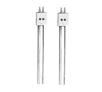 BE-TOOL - Punzonatrice in pelle, 2 pezzi, per lavori manuali, 2 punte per allacciatura a 2 punte