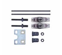 BE-TOOL Set di aste di spinta per valvola, bilanciere, piastra di guida per tosaerba, compatibile con Honda GX160, GX200 e 168F