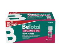 Be-Total Advance B12 Integratore 50+ Anni - 30 Flaconcini 7 ml