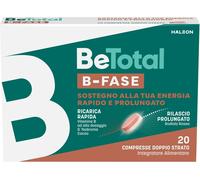Be-Total B-Fase Integratore Alimentare con Biotina, Vitamina B, Rodiola Rosea e